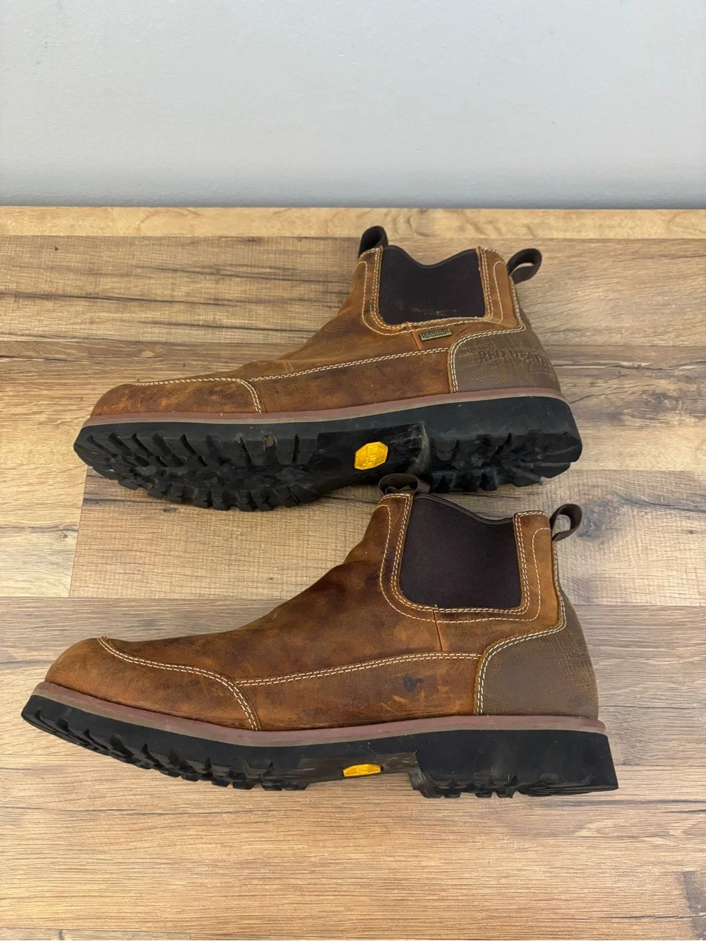 RedHead Series 61 Leather Romeo Chelsea Boots Brown Men’s